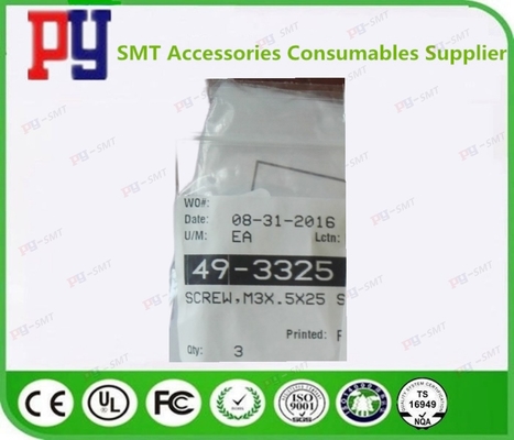 Asymtek 49-3325 SCREW, M3X5X25 SOCKET CAP 7286400/7288080/TCA-SHORT SMT Parts