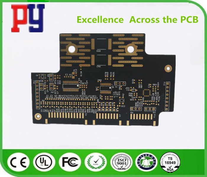 高速HF PCBのプリント基板4層の速い回転1.2mm 2oz ENIG表面