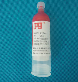 赤いプラスチックSMTはんだののりのポスト30CCのための紫外線治癒のプラスチック結合の接着剤